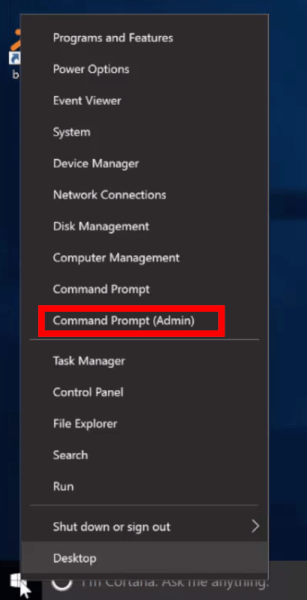 Command Prompt (Admin)
