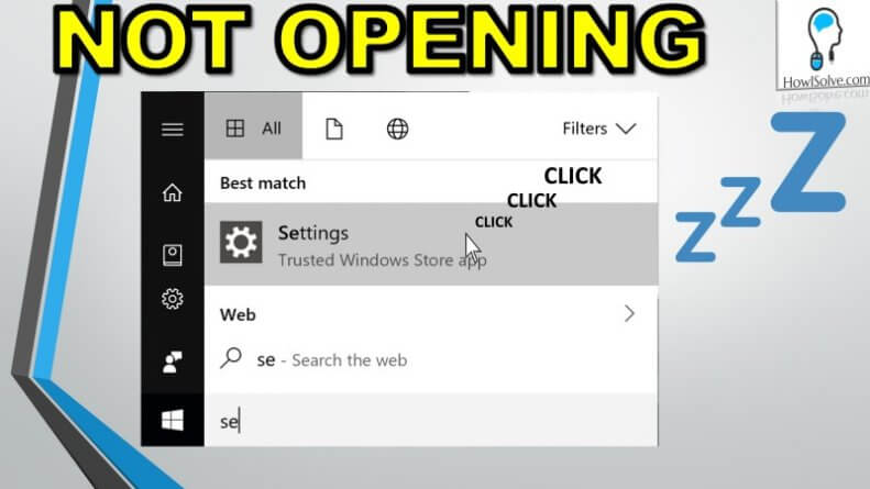 Windows 10 Settings not Opening Working Fixed
